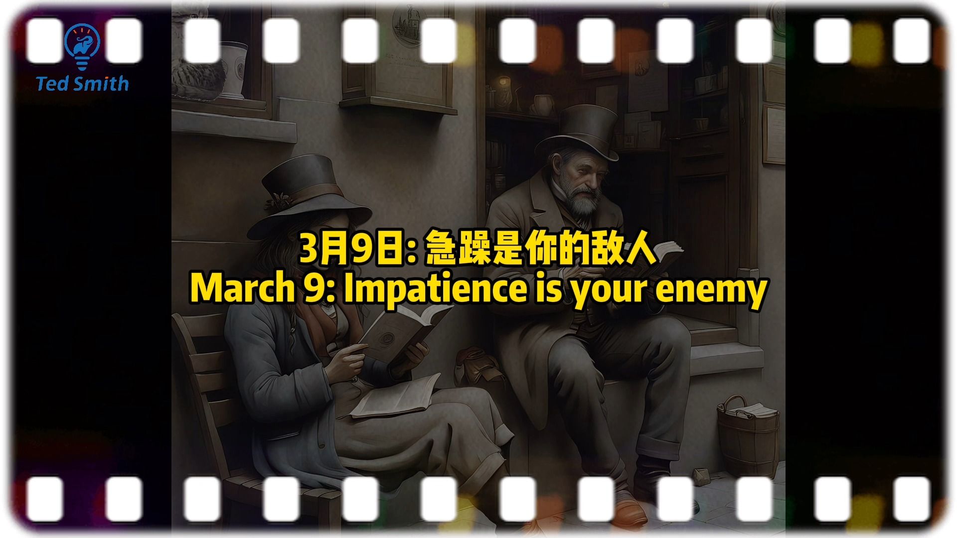 3.9 Impatience is your enemy哔哩哔哩bilibili