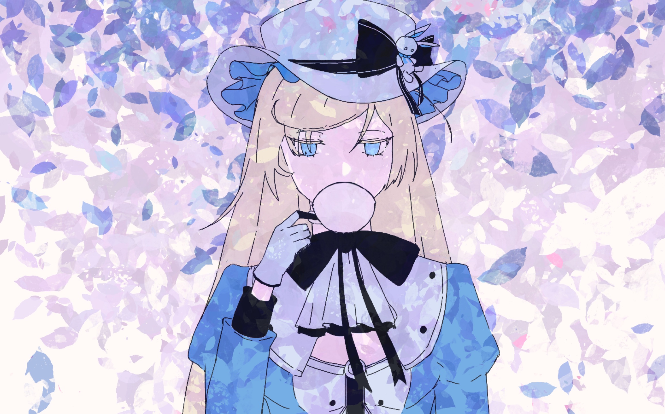 arcaeagif绘制过程给爱丽丝倒一杯喝不完的红茶