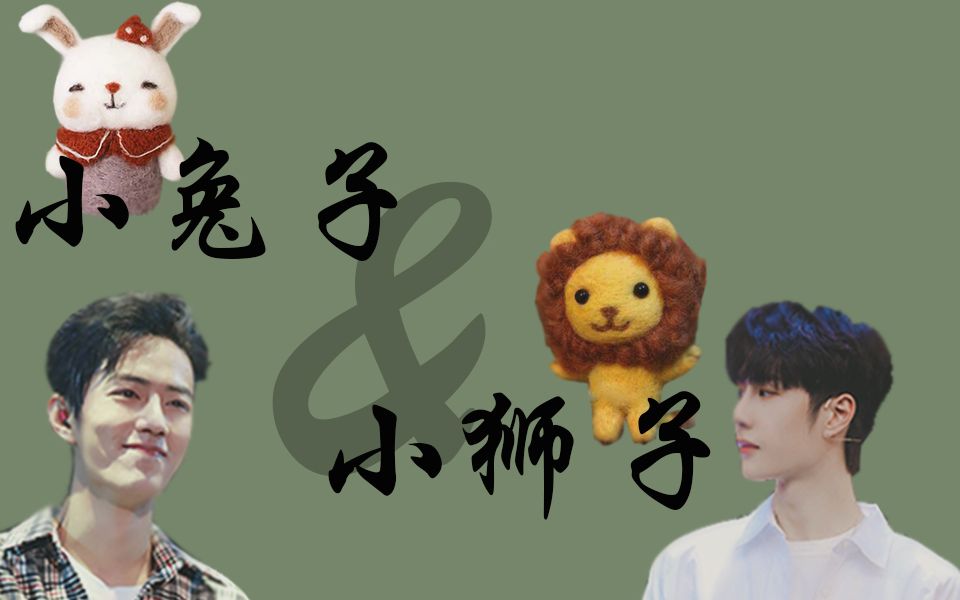 【博君一肖】羊毛毡/兔子与狮子/童话故事/一场极度狗血的大戏