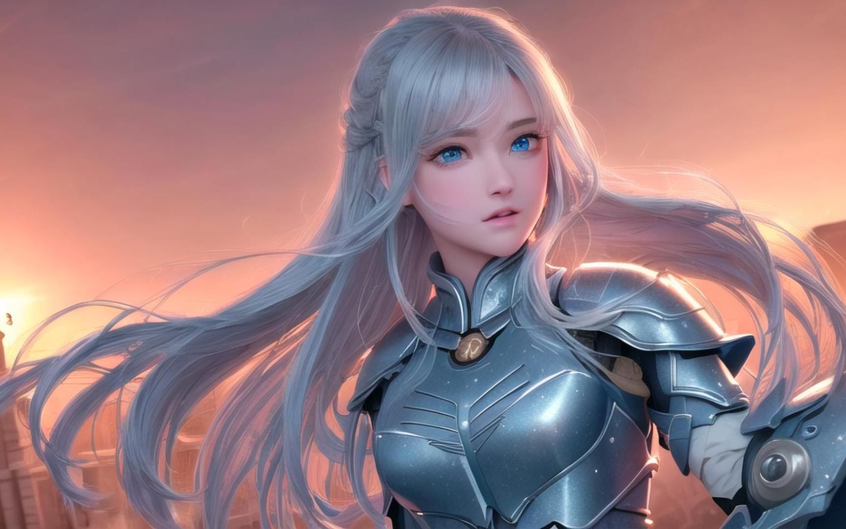 ai绘图高清壁纸里系列之未来战士