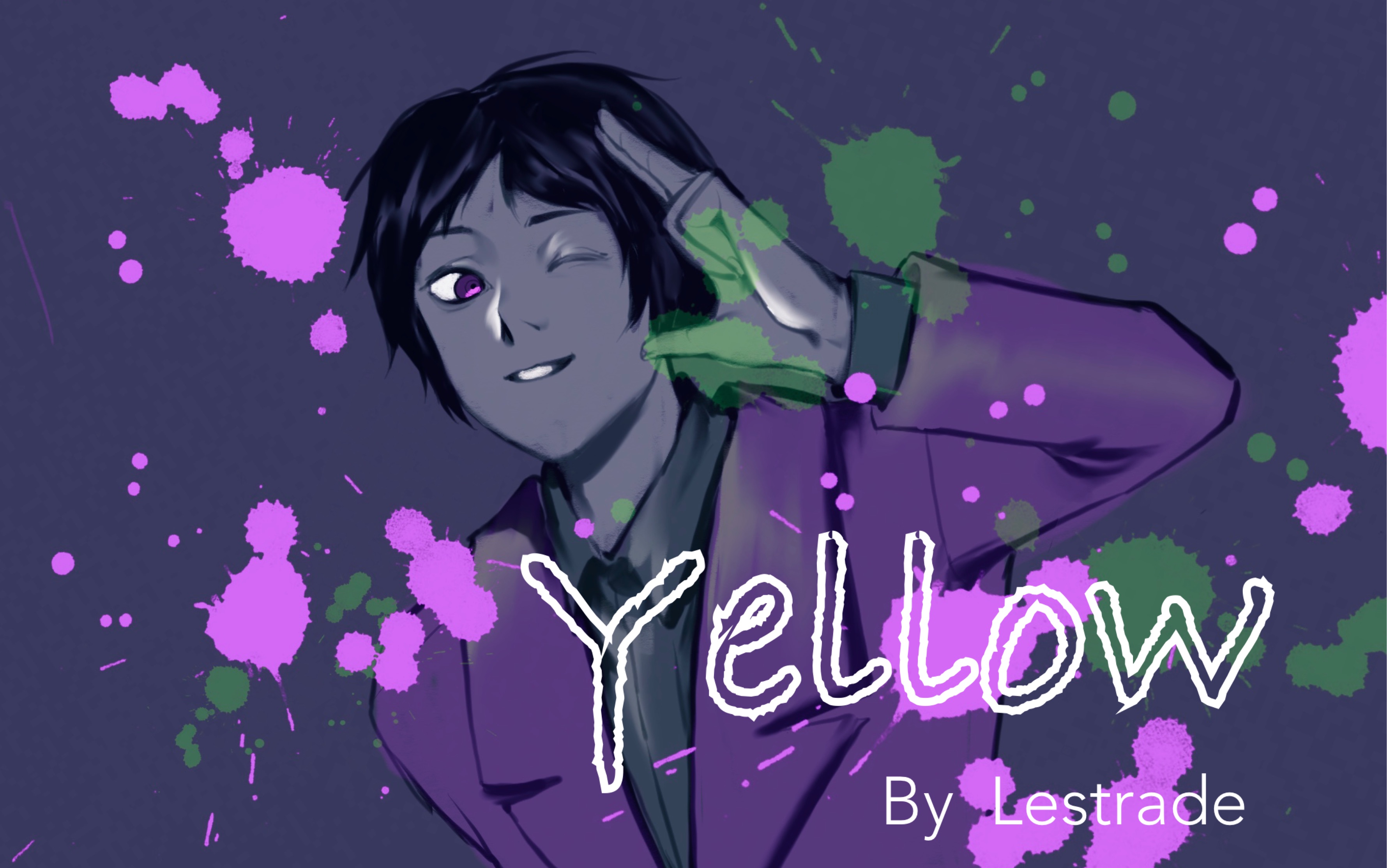 活动作品惊悚乐园手书封不觉的yellow