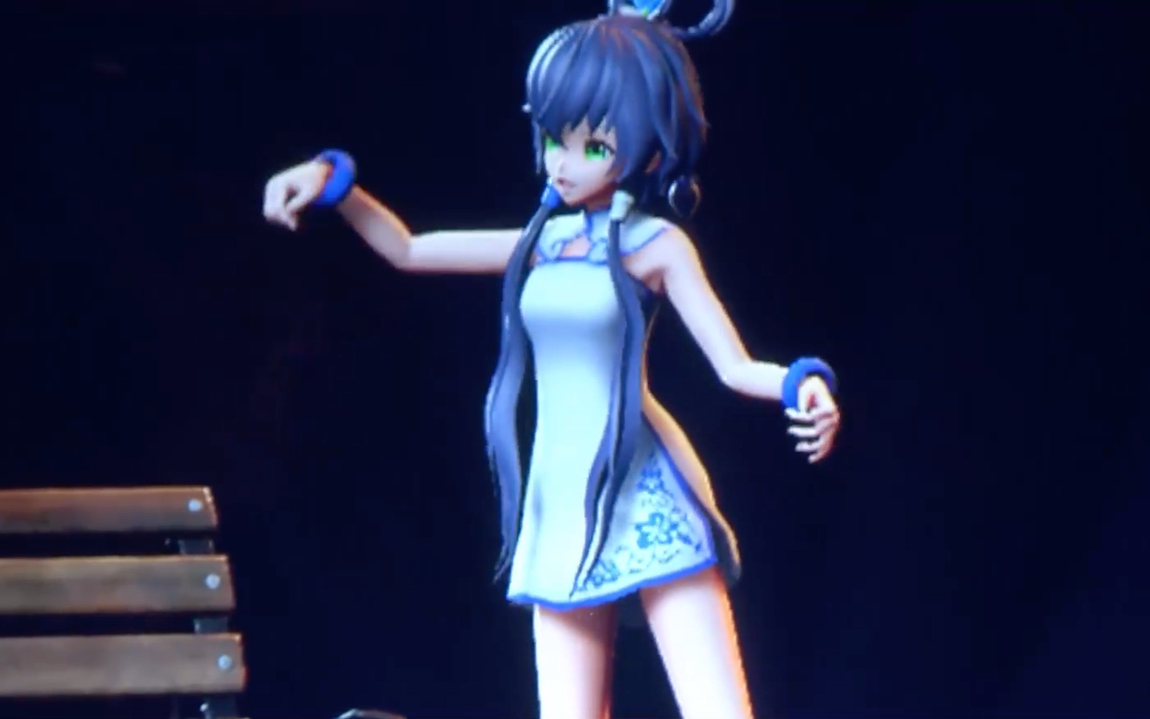 vsinger创作激励计划:言和洛天依和乐正绫跳极乐净土0202言和02