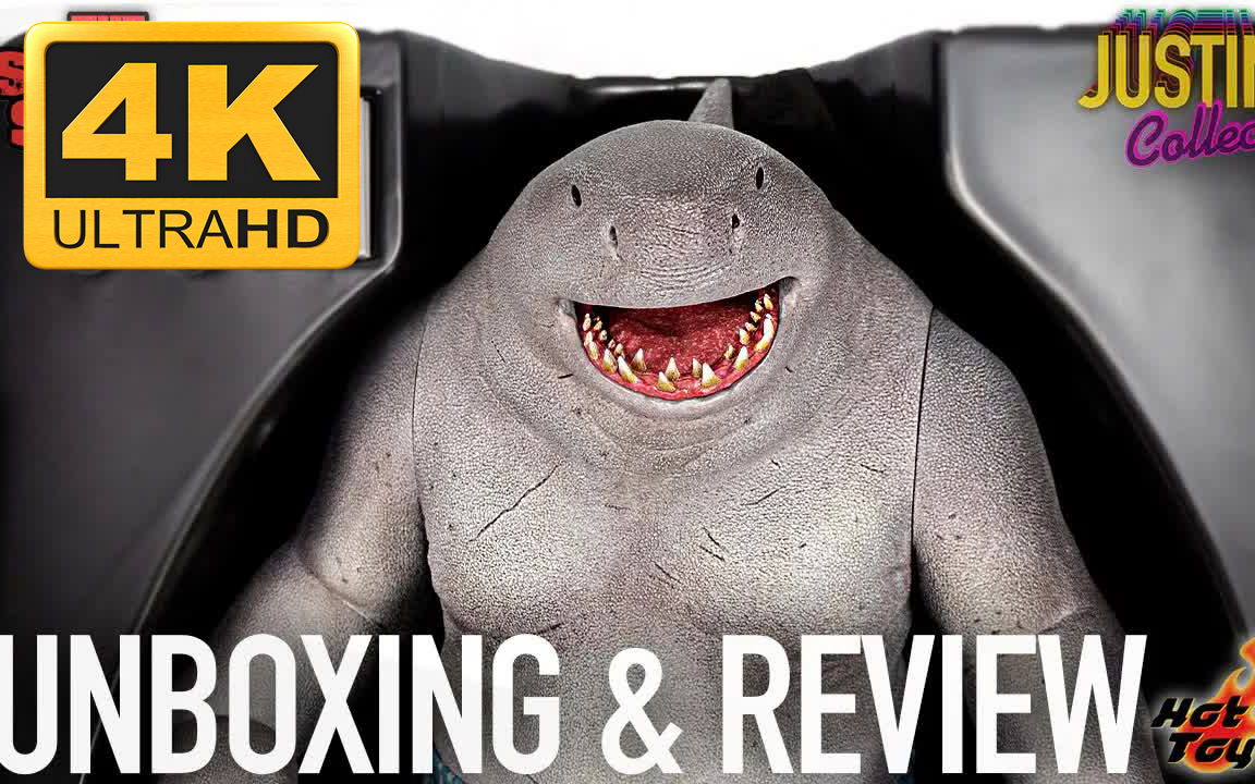 [图]【转载】[4K画质] Hottoys 1/6 PPS006《X特遣队：全员集结》鲨鱼王 King Shark 半可动人偶 开箱评测