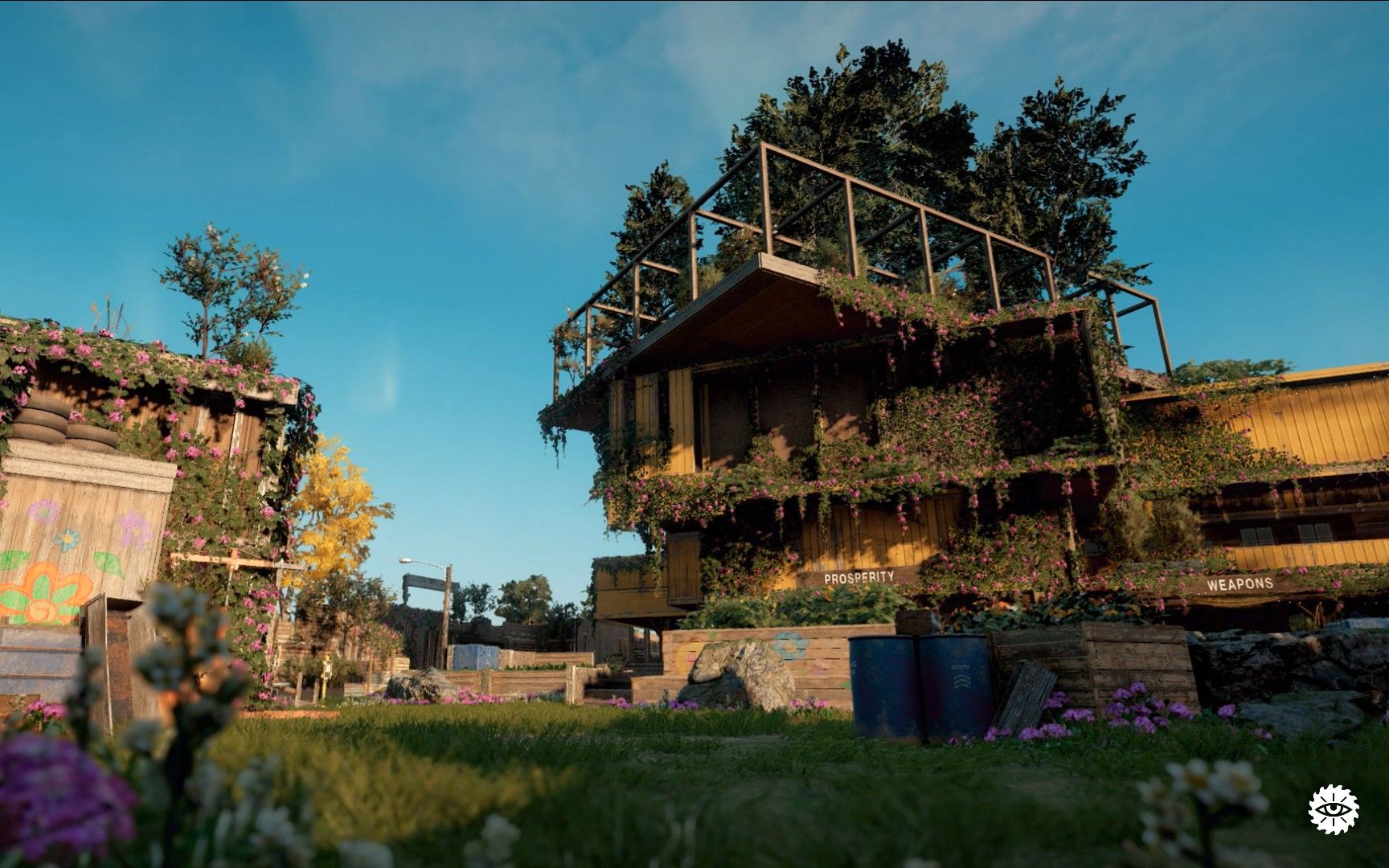 孤岛惊魂新曙光满级繁荣镇展示