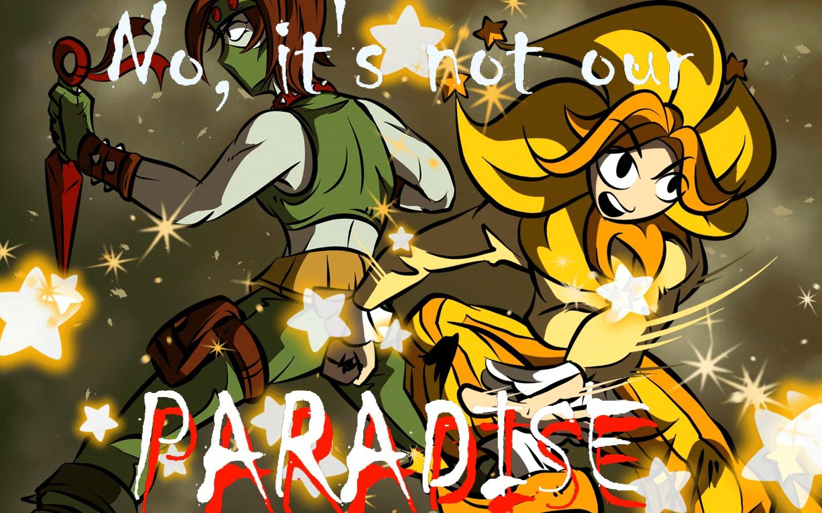 [图]【植物大战僵尸手书动画】Paradise（What About Us）（全员高燃向）