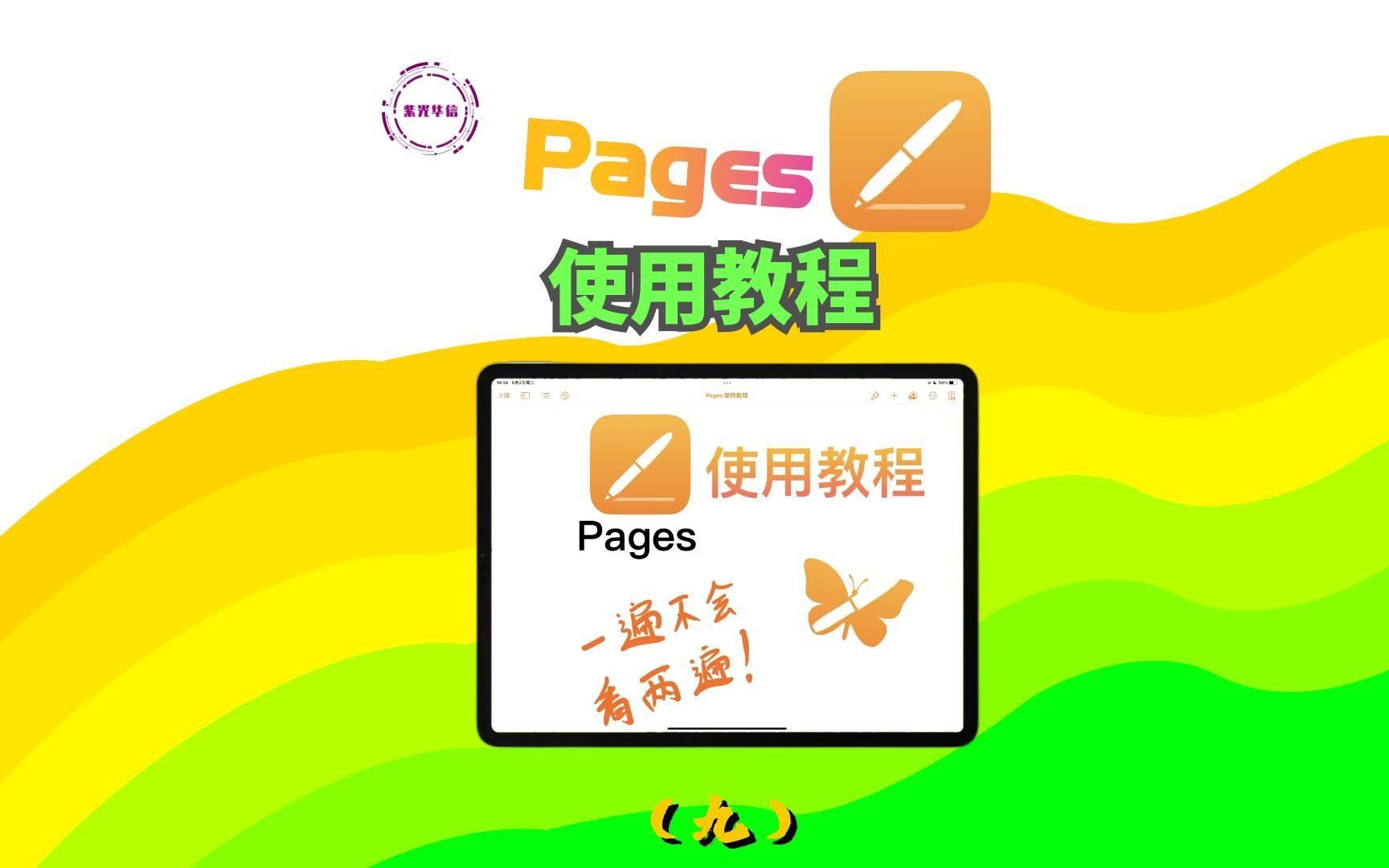 Pages 文稿使用教程(九),每天进步一点点.哔哩哔哩bilibili