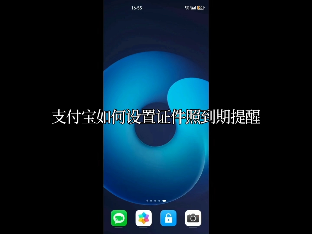 支付宝如何设置证件照到期提醒哔哩哔哩bilibili