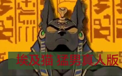 [图]ankha zone 埃及猫 猛男真人版