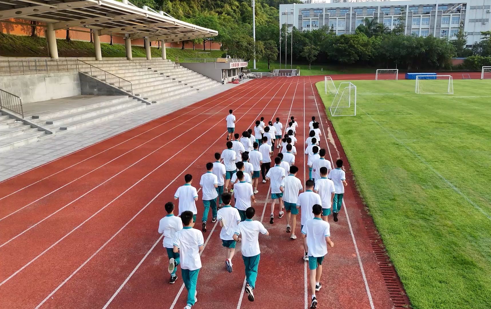 广州二中 | 高二年级解锁晨跑新地图混剪