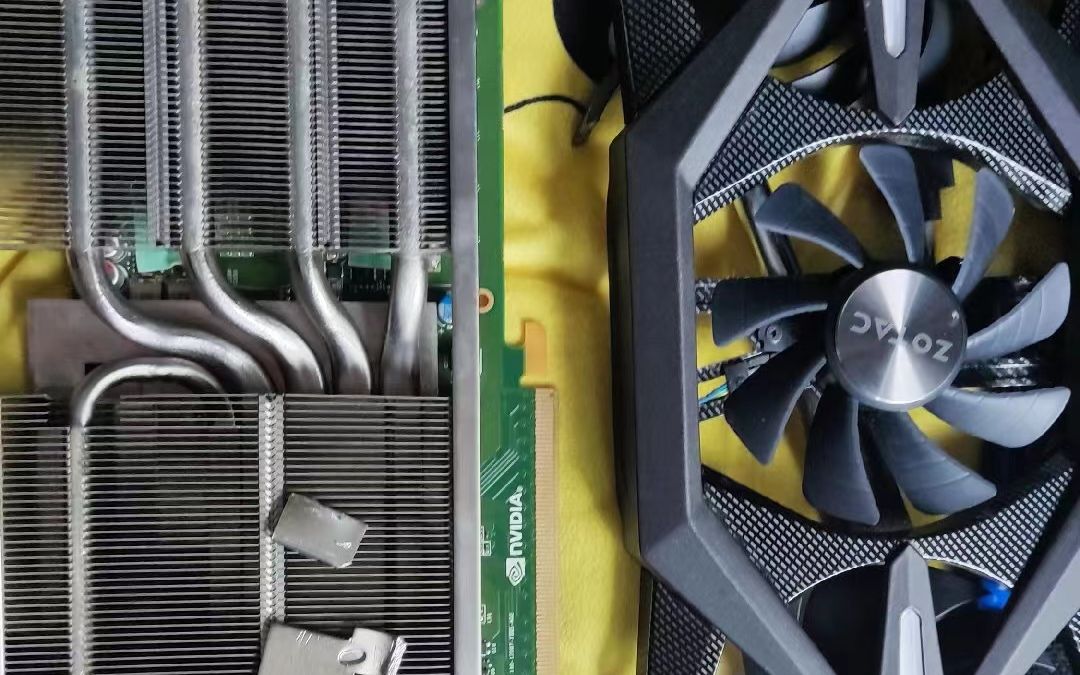 丽台q5000改1080索泰散热分享