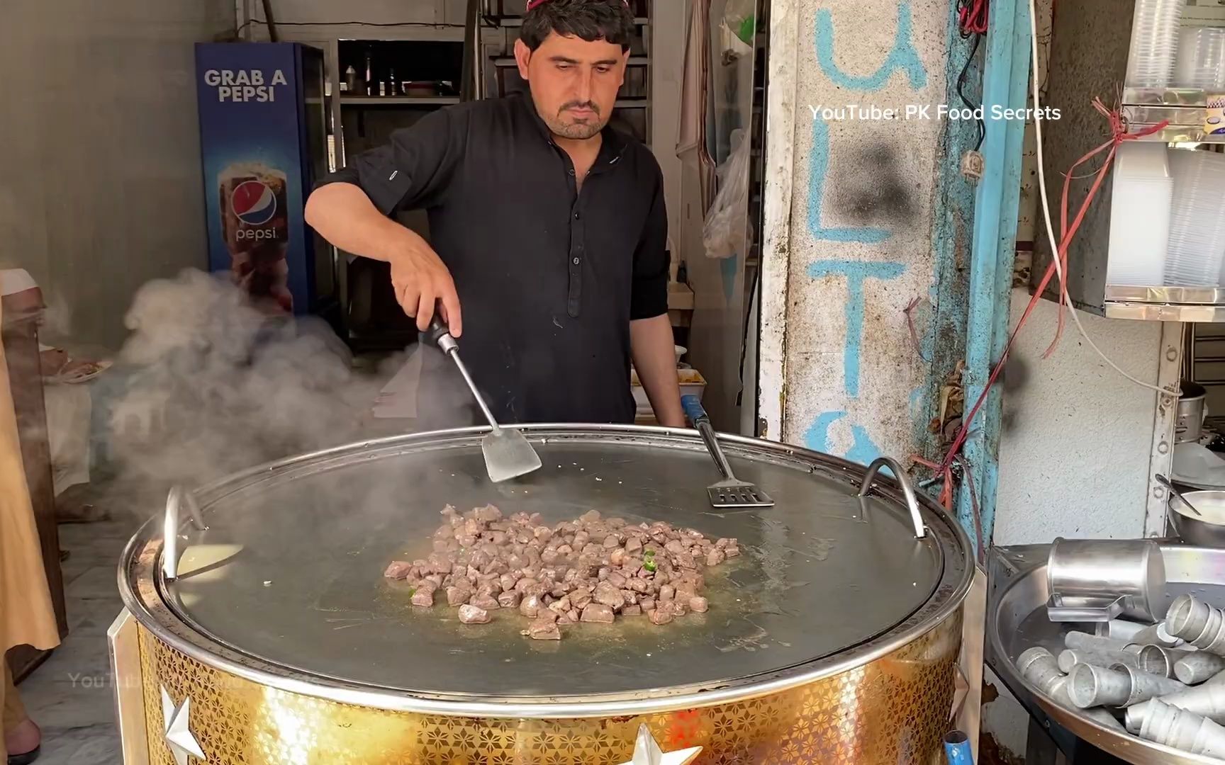 肝炒食谱 |卡莱吉 | masala tawa kaleji 油炸 |巴基斯坦街头小吃