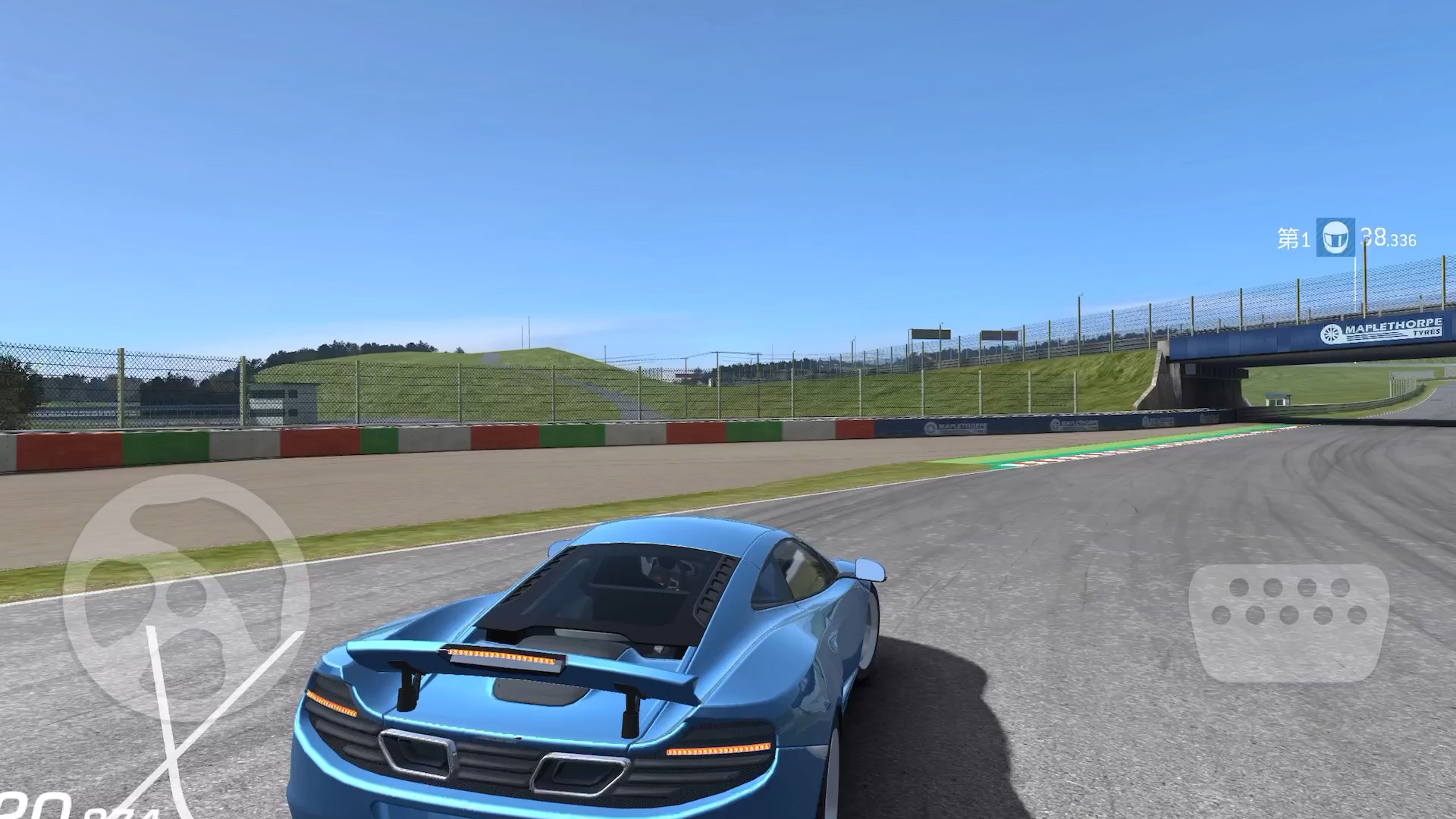 真实赛车3 rr3 mclaren mp4-12c 铃鹿计时赛