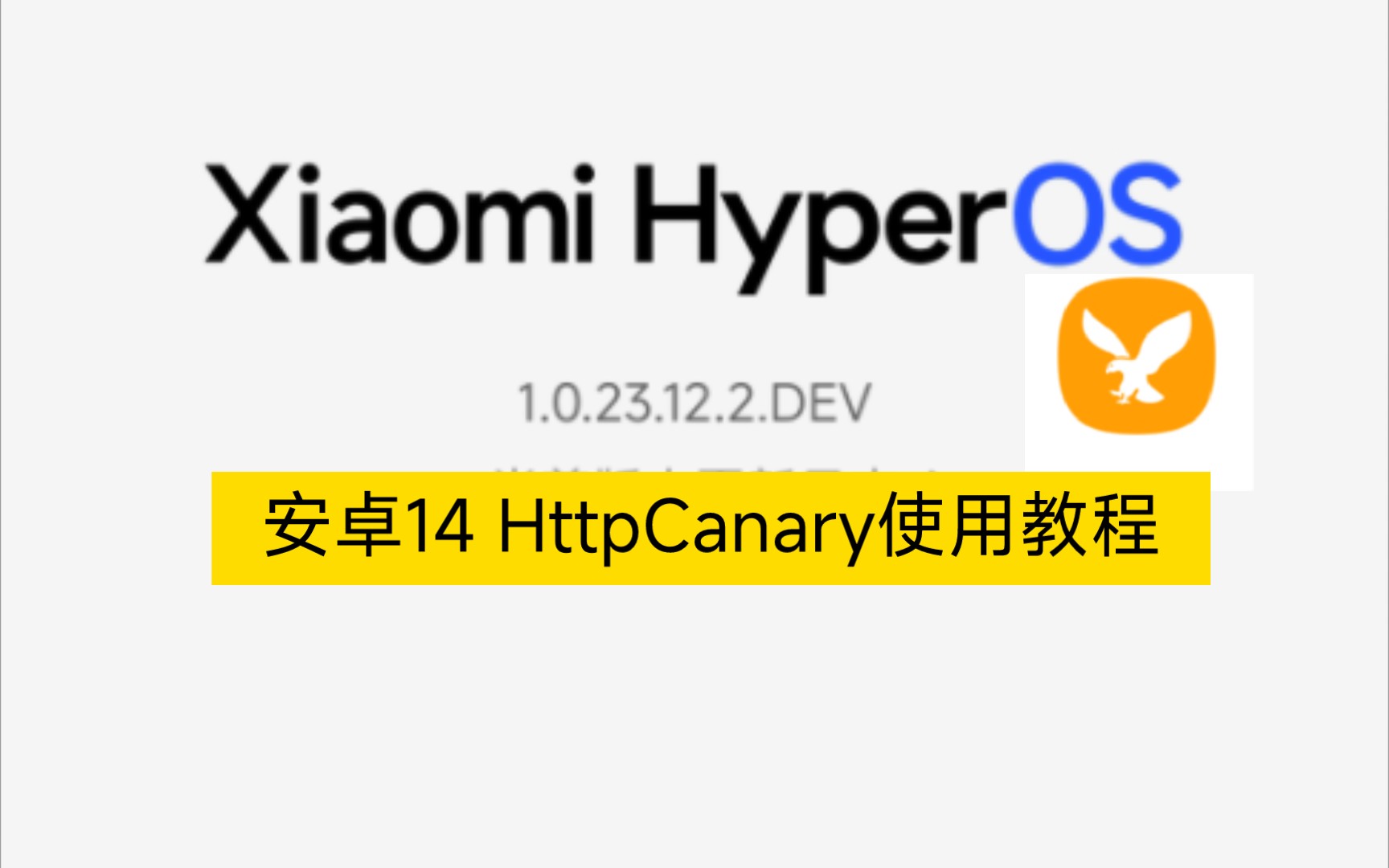 安卓14 HttpCanary(小黄鸟)使用教程哔哩哔哩bilibili