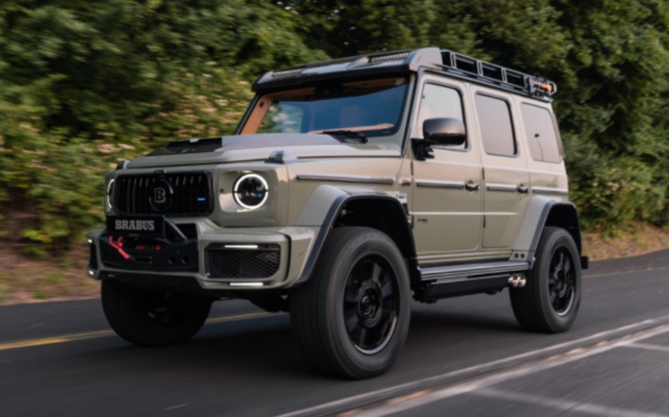 【2024巴博斯800 4×405 隐身绿特别版】2024 brabus 800 4×405