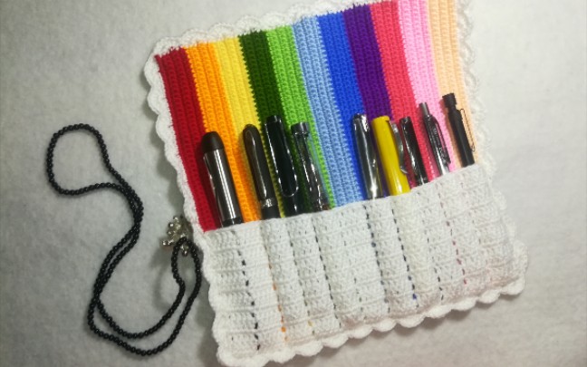 【钩针】笔袋