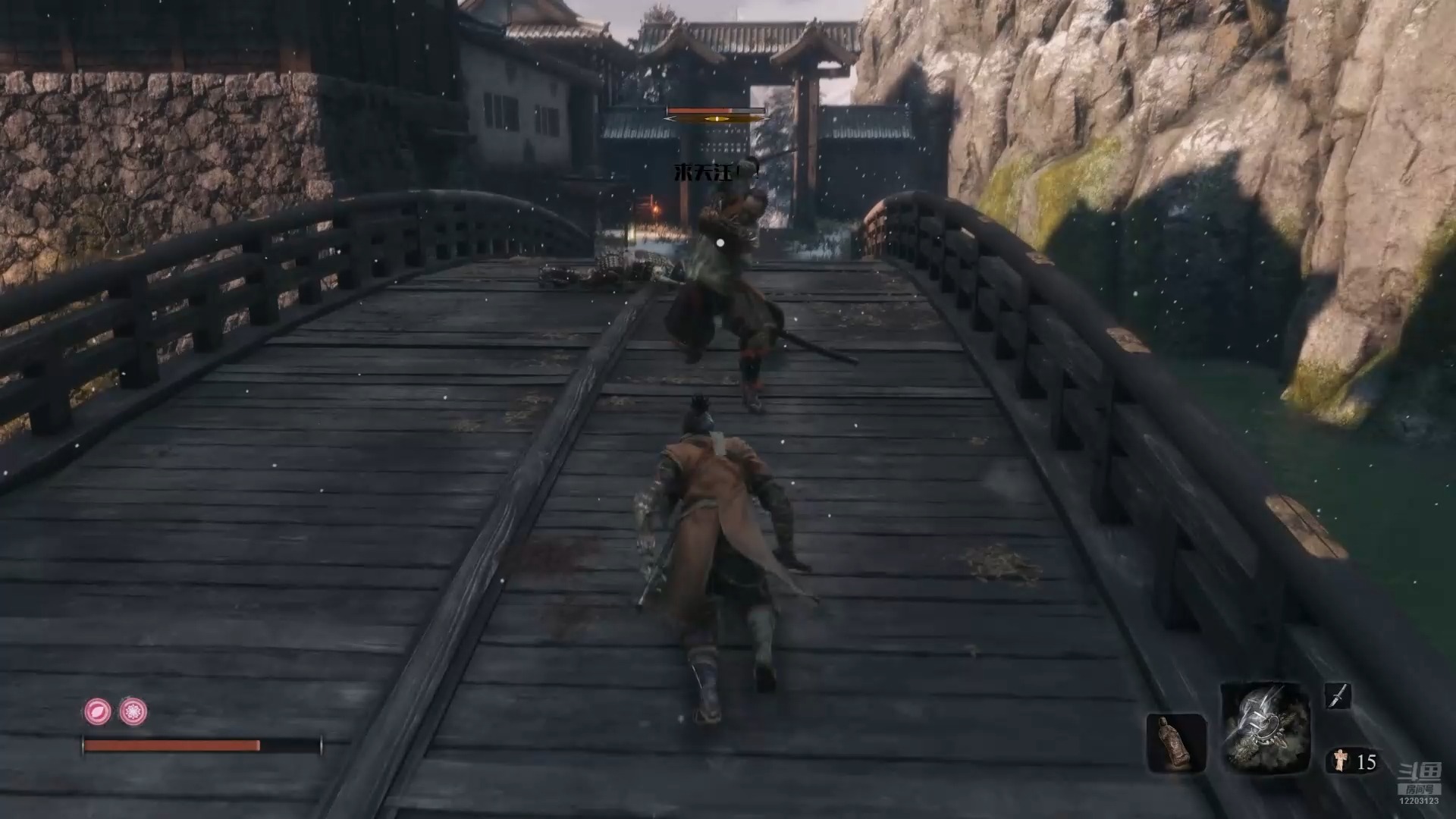 【只狼】【直播录屏07】松本内藏佑 - 苇名城推图 - 黑笠之狸 - 初到