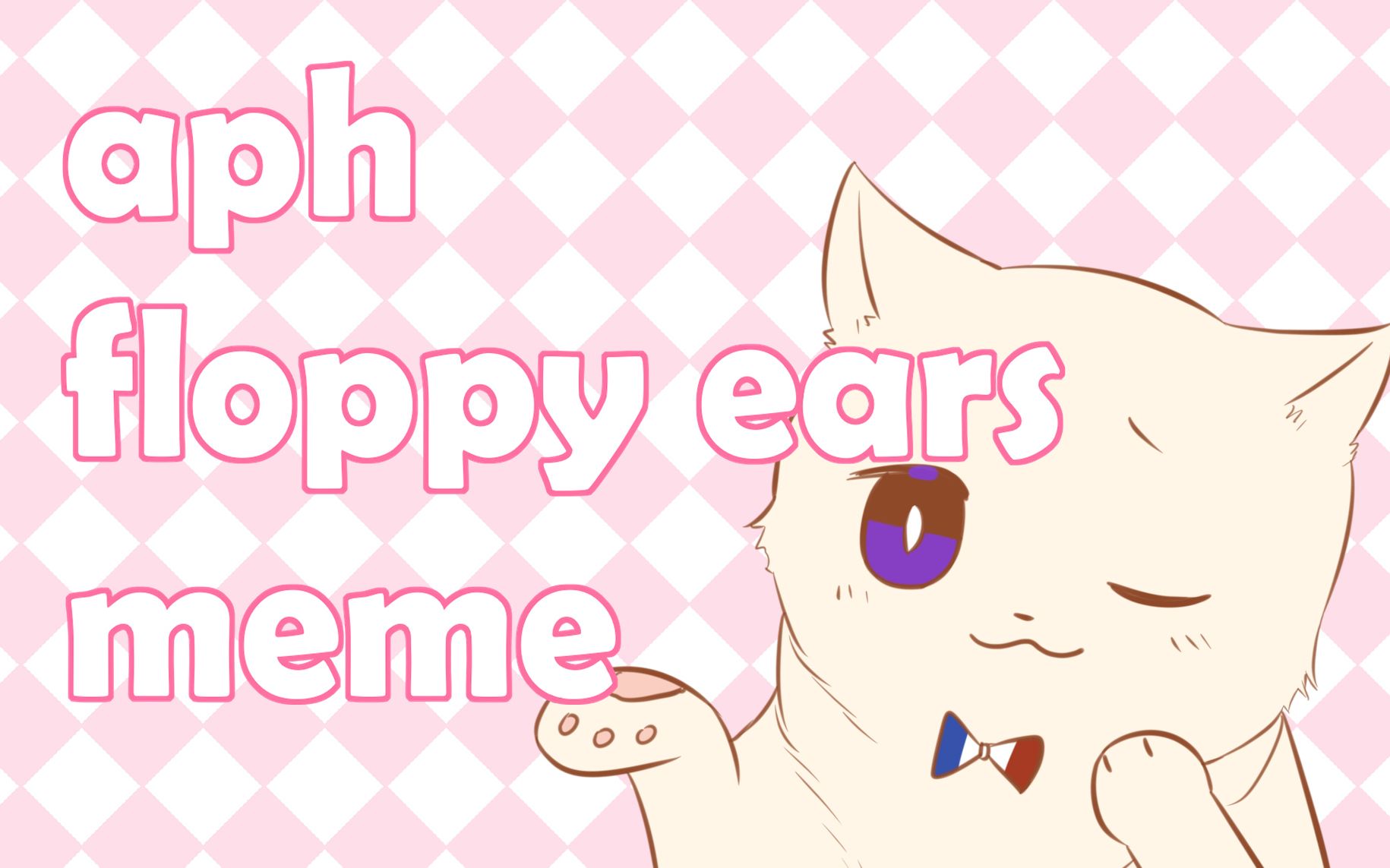 【aph/meme】联五轴三喵喵们的floppy ears meme_哔哩哔哩_bilibili