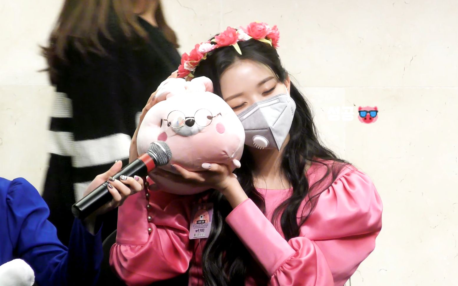 【izone】戴口罩也无法阻挡可爱溢出的小圆 张元英 200223签售会高清