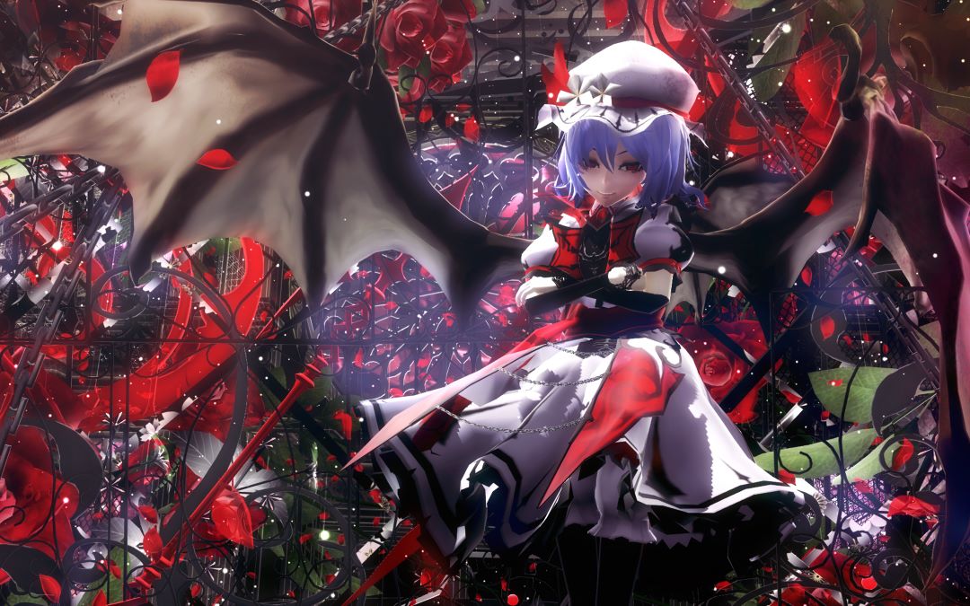 【mugen人物更新】fake灵梦实装—恶魔城蕾米莉亚更新_哔哩哔哩 (゜