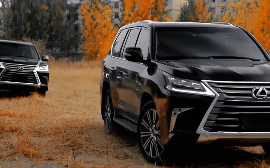 雷克萨斯 黑色 lx570 大57 豪华越野车 越野生活 越野性能 改装 改造