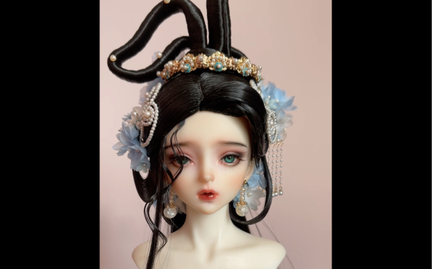 【红菊菊bjd】是蓝色的花花哔哩哔哩bilibili