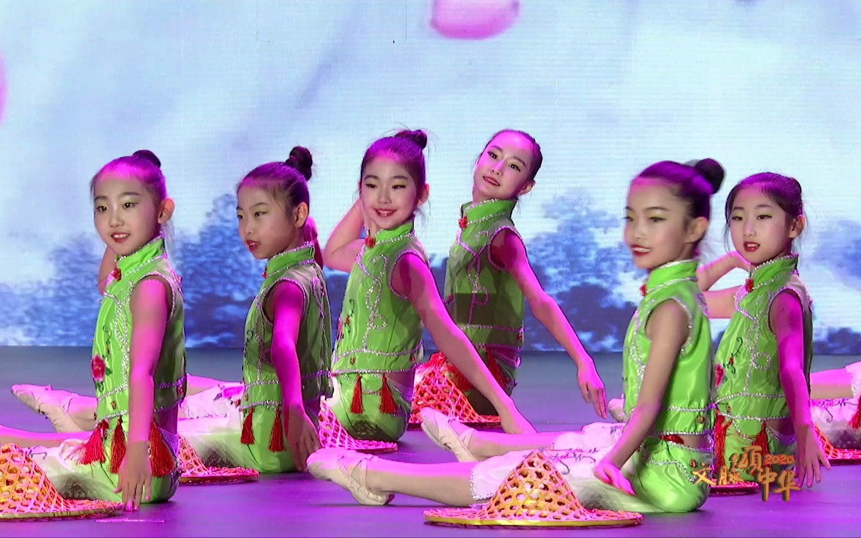 少儿舞蹈表演俏江南丨文脉颂中华2020青少年学习传承非物质文化遗产