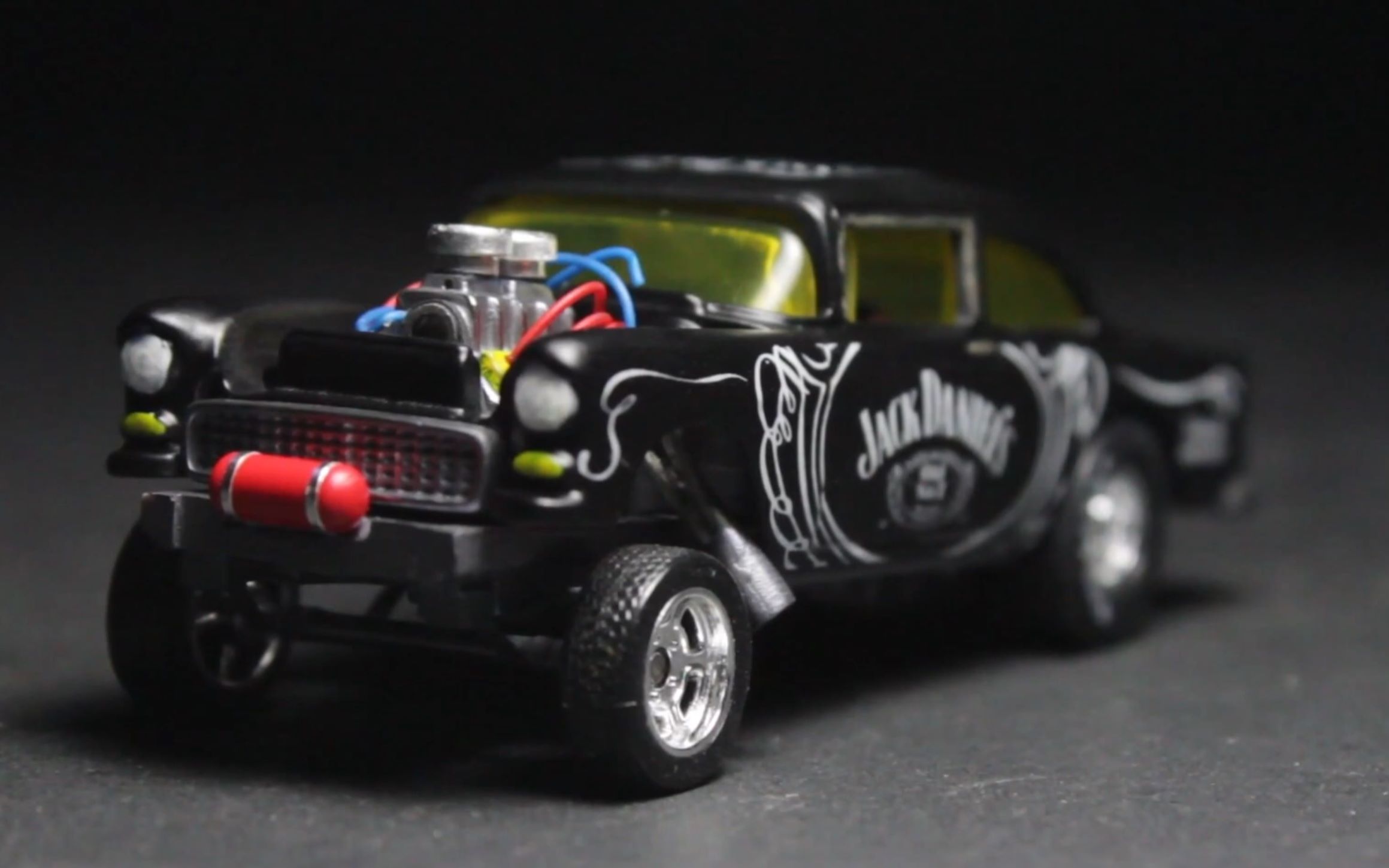 合金车模 RESTORATION MOD HOT WHEELS CHEVY BEL AIR GASSER CUSTOM哔哩哔哩bilibili