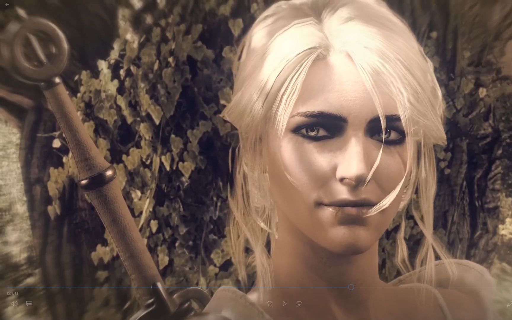 巫师3主线剧情末尾高潮片段特莉丝结局希里存活