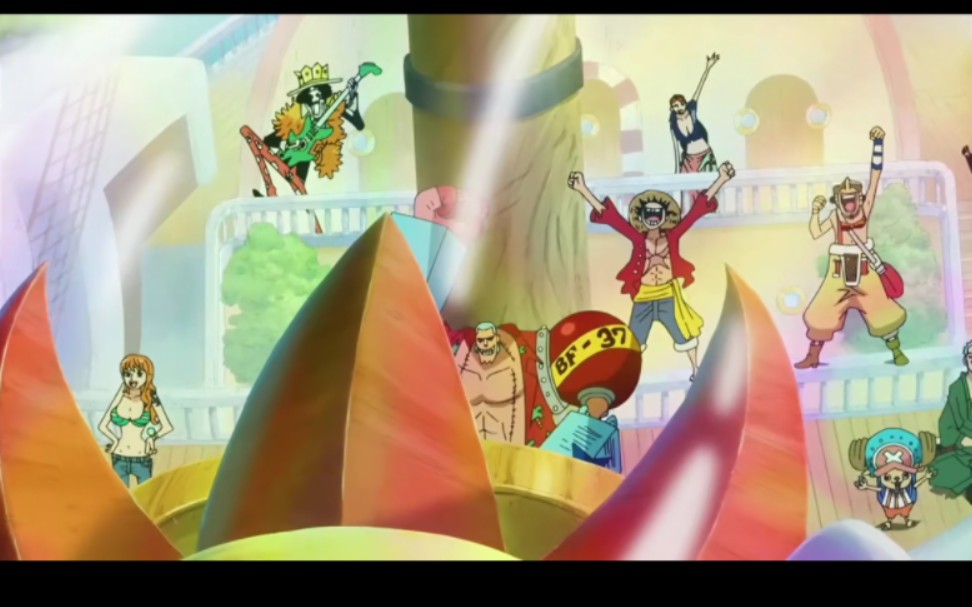 路飞他们两年后重聚,全是名场面 "草帽海贼团 "路飞