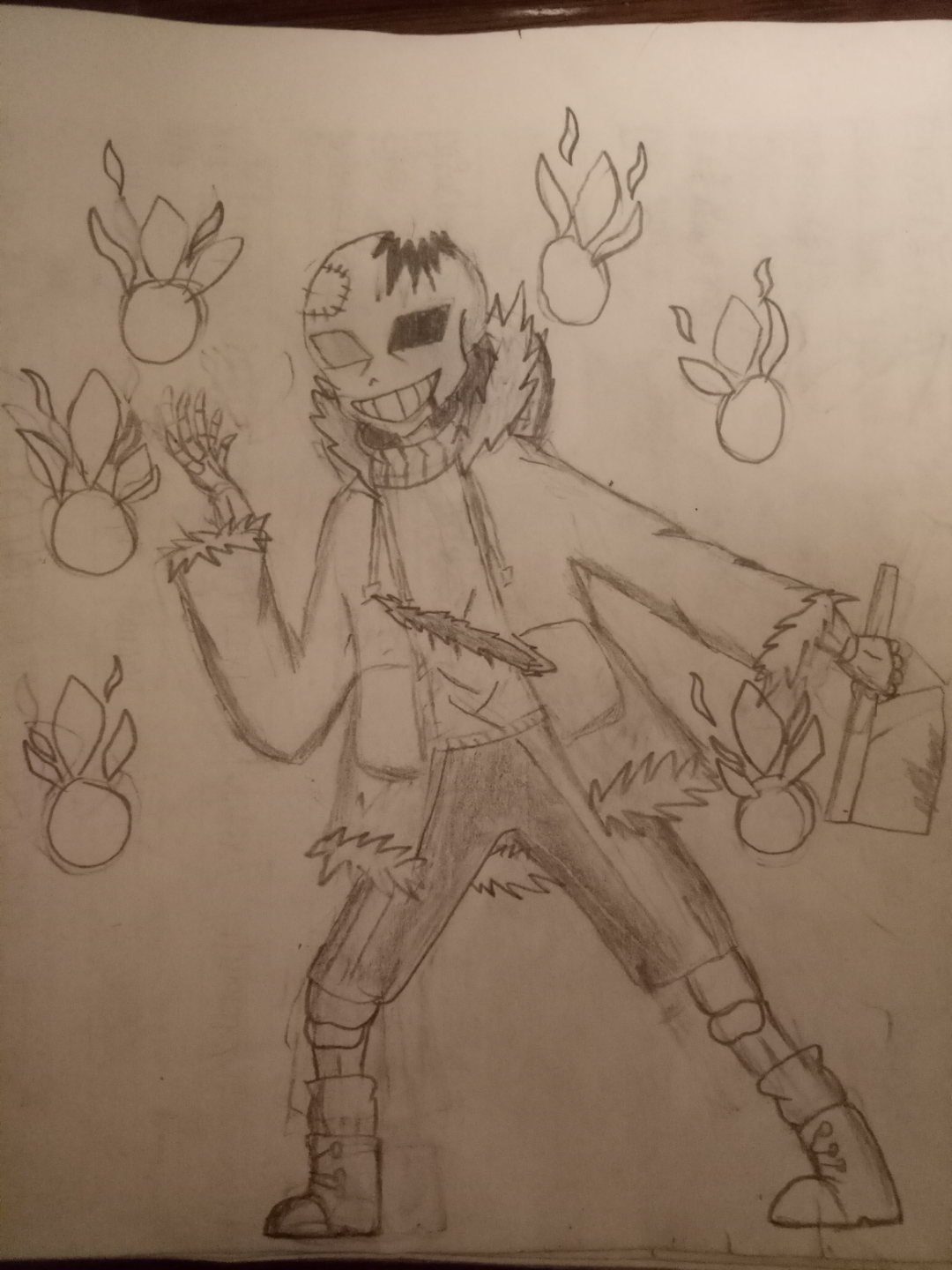 画渣第二期:画感染者sans