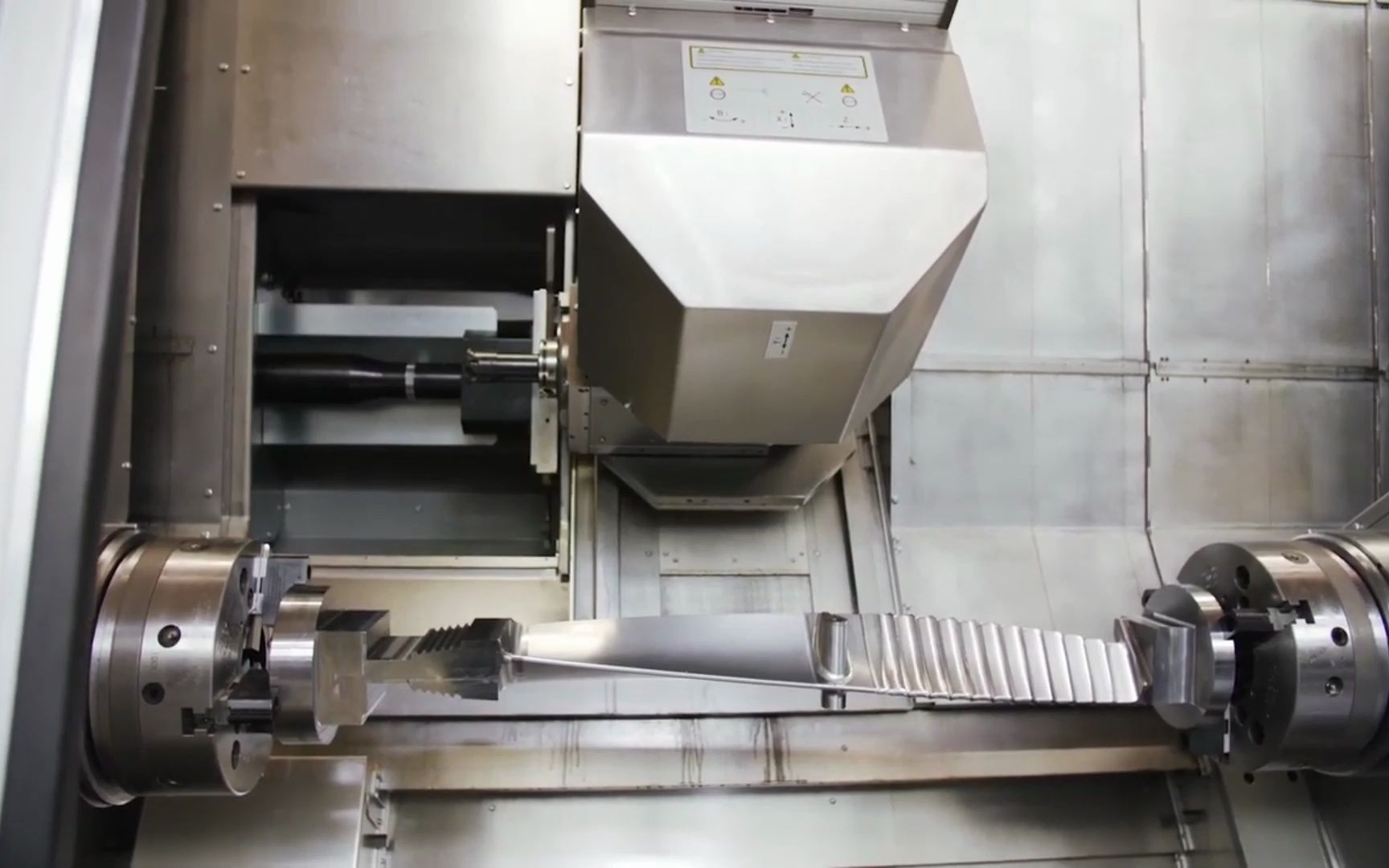 wfl 铣削机床 m50-g 加工涡轮机叶片