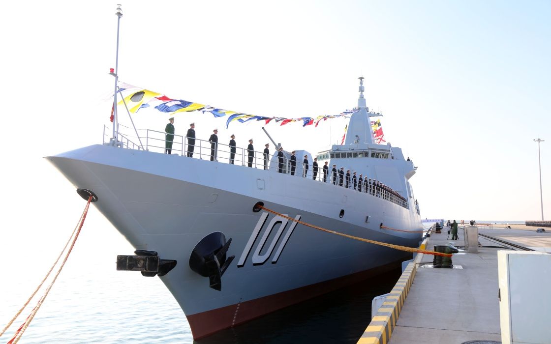 中国海军迎第一艘"百变"战舰,2项技术独步全球_哔哩哔哩 (゜-゜)つロ