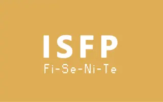 Isfp 人格