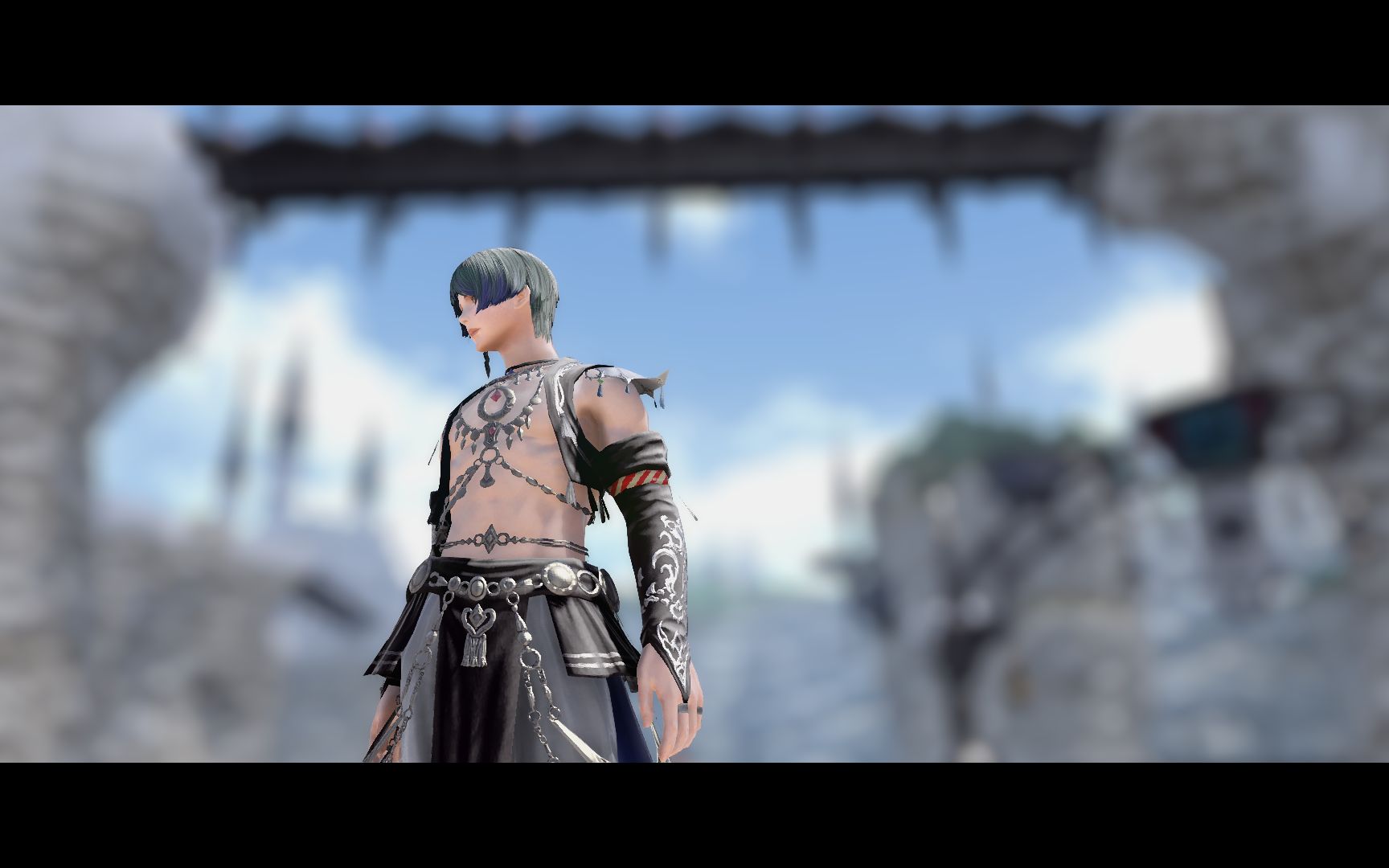 【ff14】最终幻想xiv 人男 舞者80职业任务剧情 过场留念