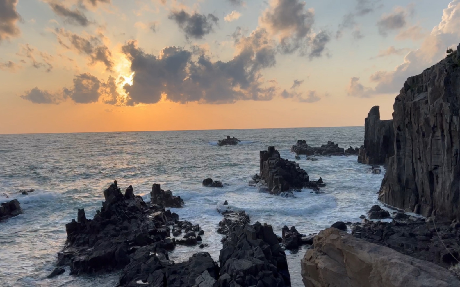 日本夕阳图片图片