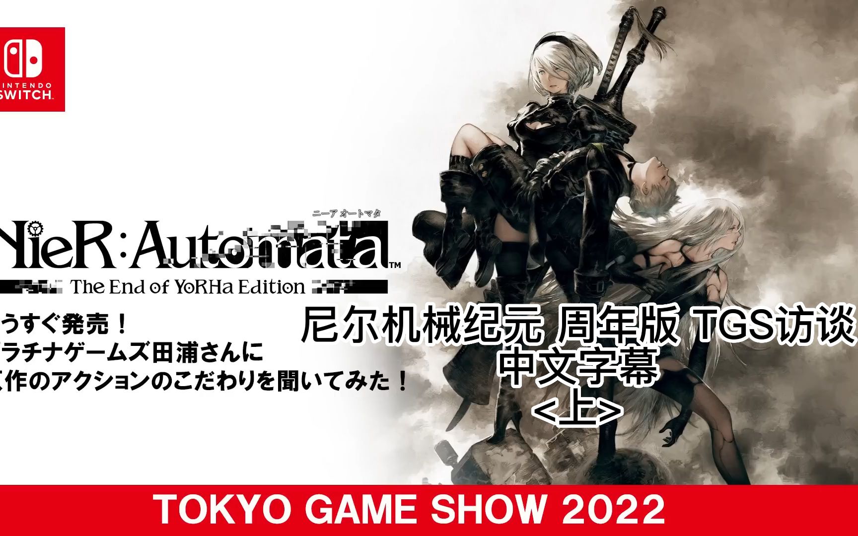 爱猫翻译 尼尔机械纪元 NS版 TGS访谈中文视频上集 田浦对于动作设计的讲究尼尔演示