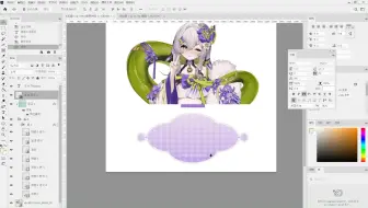 【设计过程】从无到有の玉京子立牌周边设计