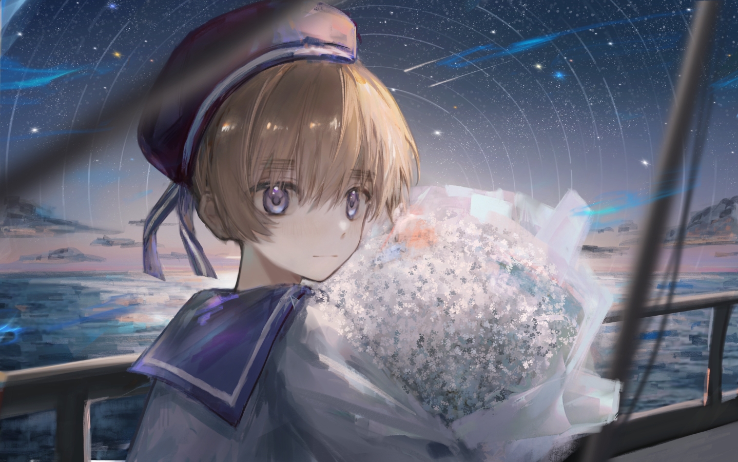 【黑塔利亚|西兰生贺】你的眼中是星辰大海