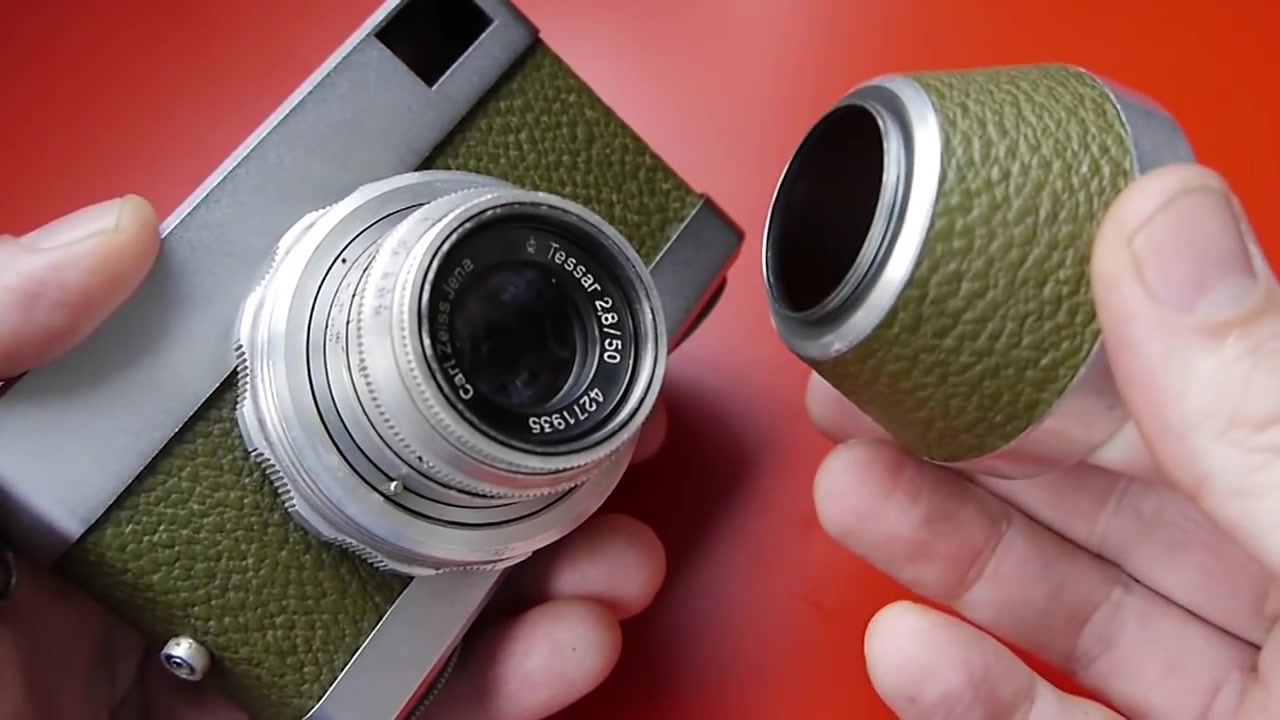 bizarre camera design carl zeiss werra维纳旁轴35胶片机