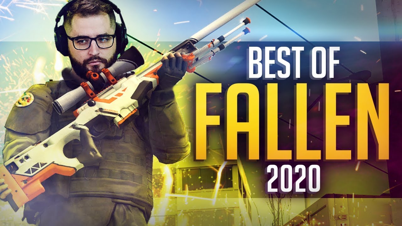 csgo2020最佳狙击手fallen2020精彩集锦