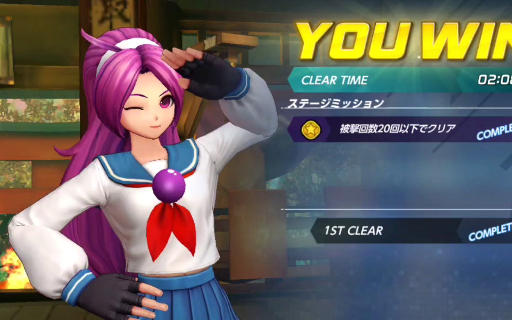 【拳皇全明星日服】闲着没事,玩玩ss麻宫雅典娜