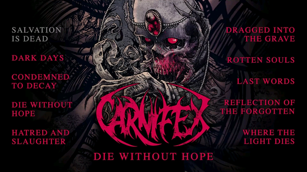 美国死核carnifex | die without hope (official full album stream)