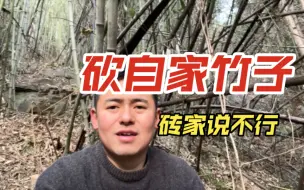 Video herunterladen: 砍自己家山上的竹子，居然有砖家说属于乱砍乱伐，我也是醉了