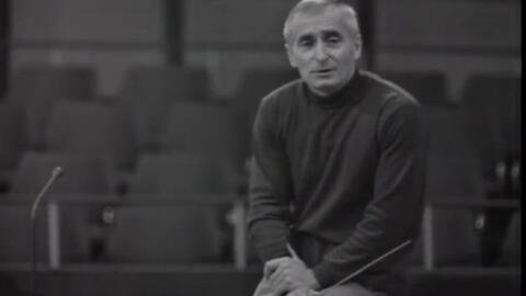 Vaclav Neumann (1920 - 1995) Great Conductors In Rehearsal_哔哩哔哩_bilibili