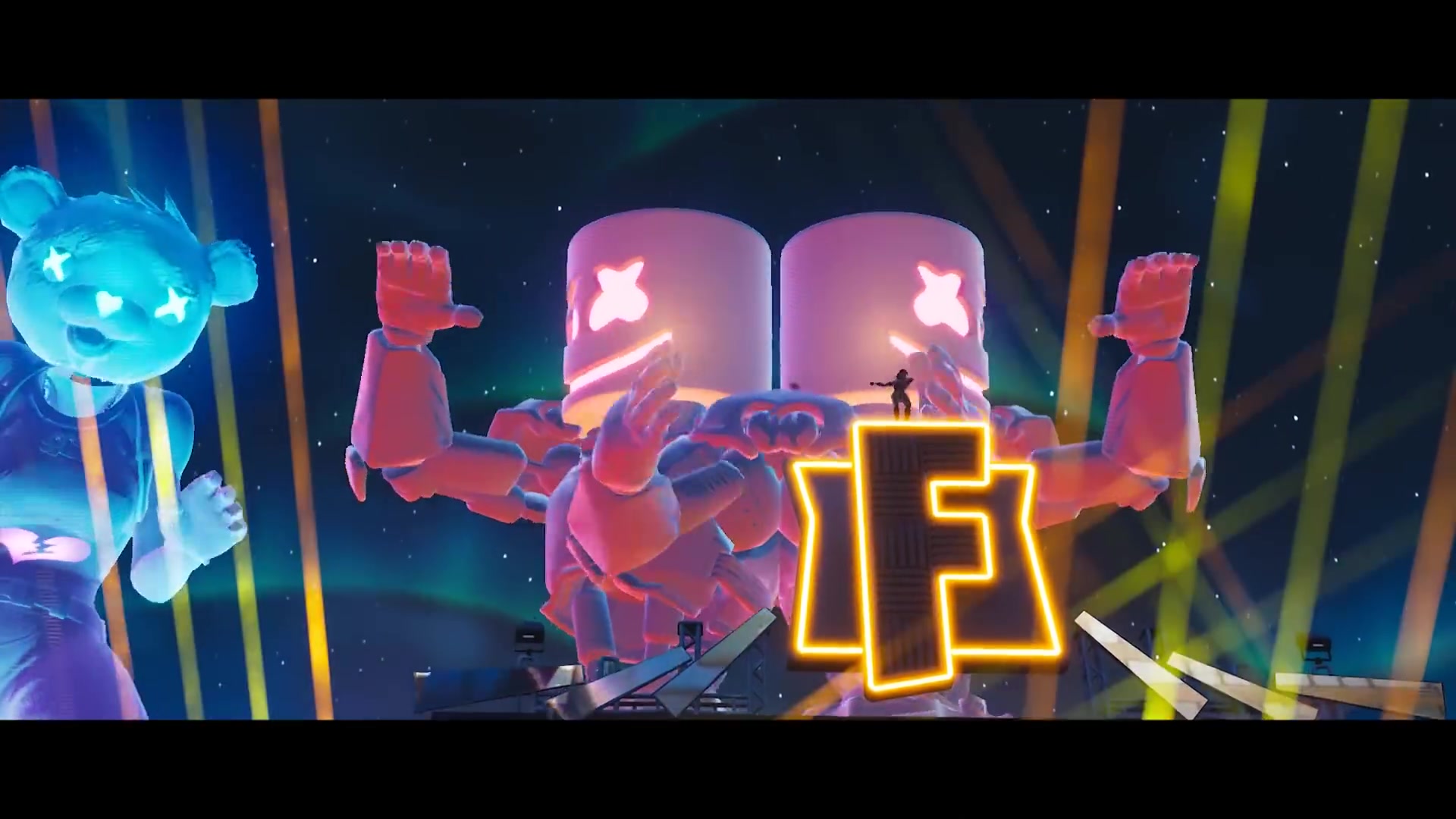 marshmello堡垒之夜宜人公园演出官方视频