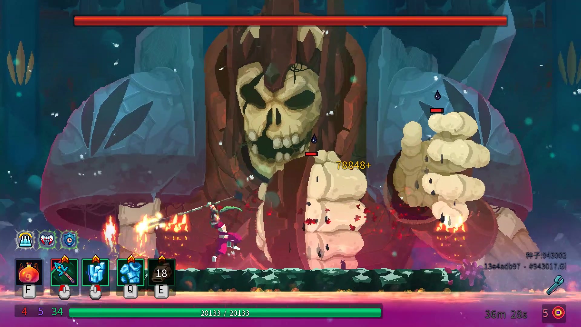 死亡细胞萌新圣诞新武器通关