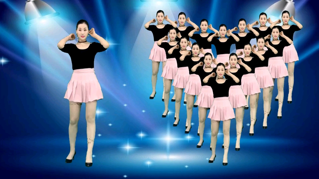 活动  广场舞《眉飞色舞》