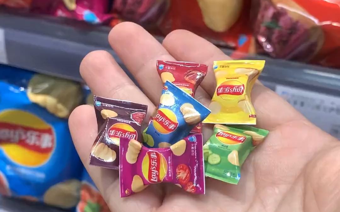 迷你厨房最小乐事薯片