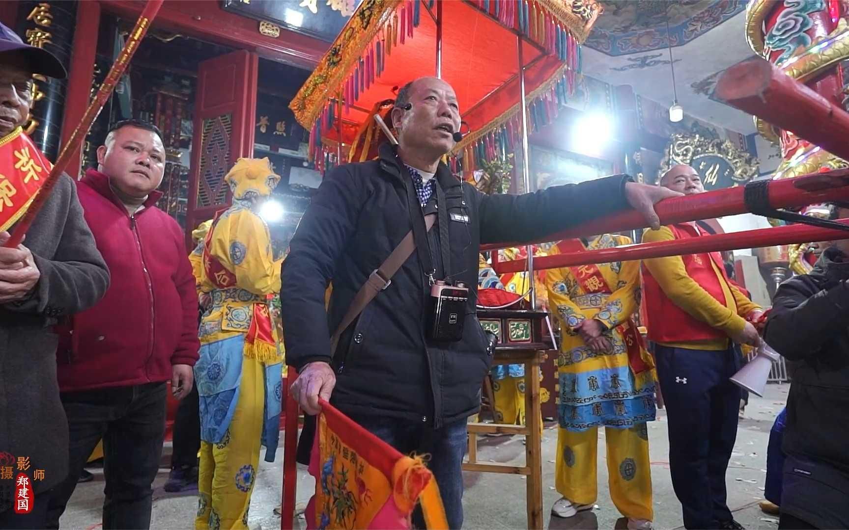 福建福州特色習俗 遊神喝彩精彩環節 祈福文化,很有特色的神將