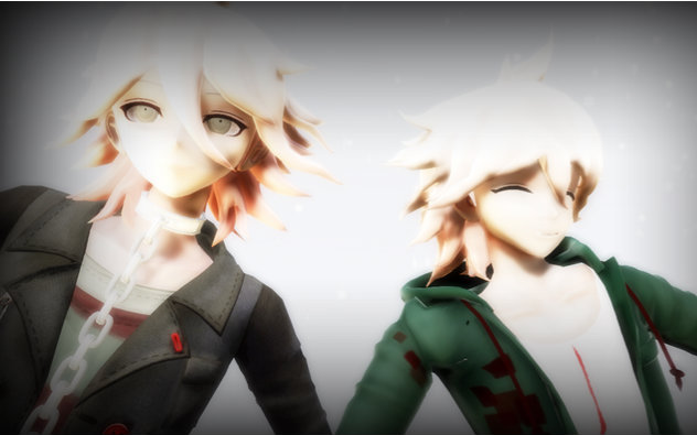 [弹丸论破2/mmd]we are pop candy-狛枝&召使_哔哩哔哩 (゜-゜)つロ